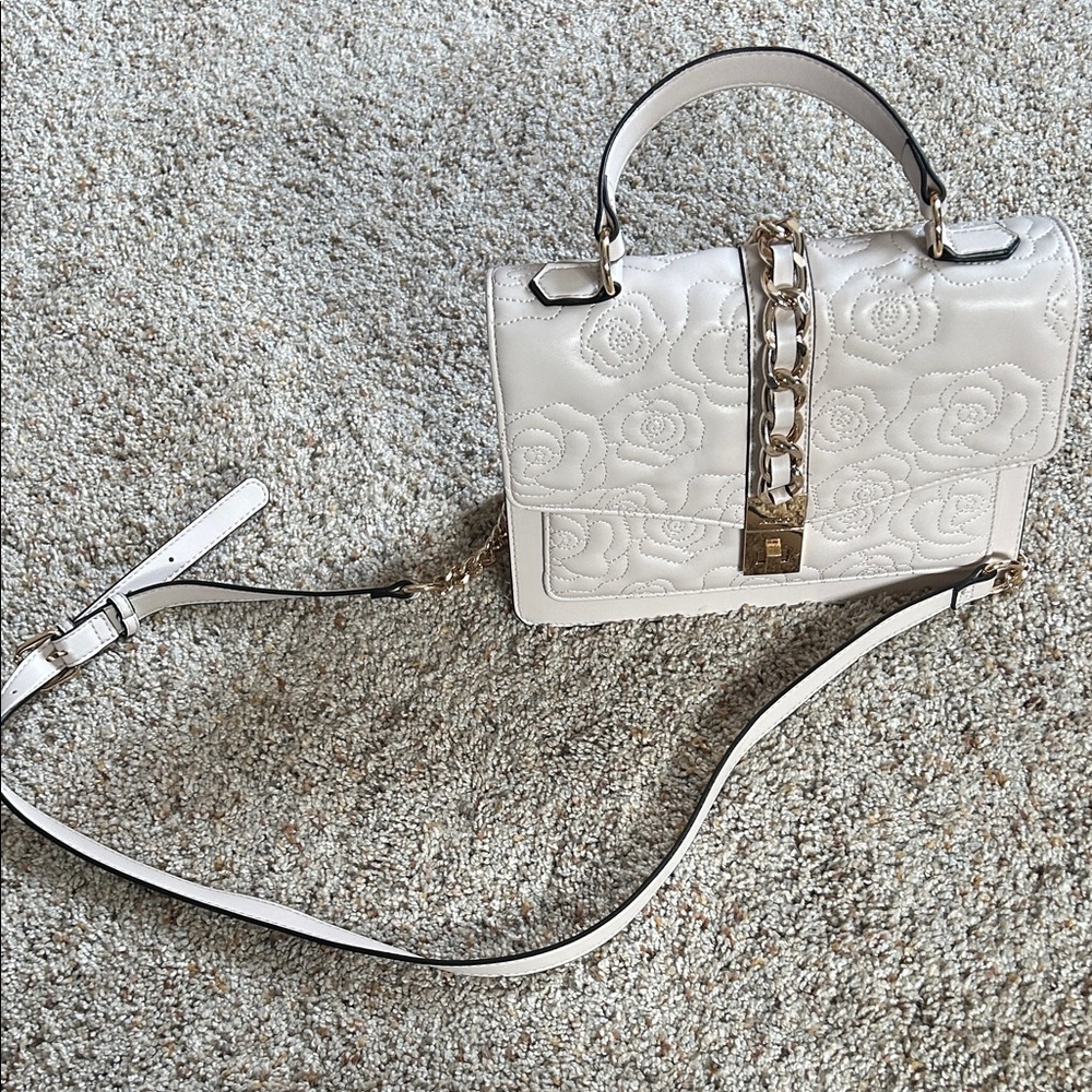 Cream Crossbody Purse